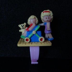 POLY POCKET ~ Pram and Baby Ring